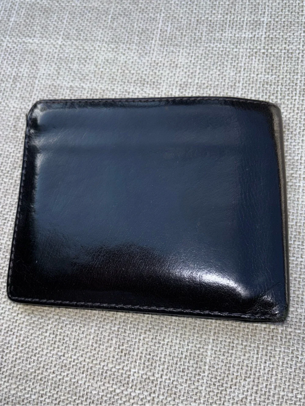 Coach black wallet leather est 1941 bifold